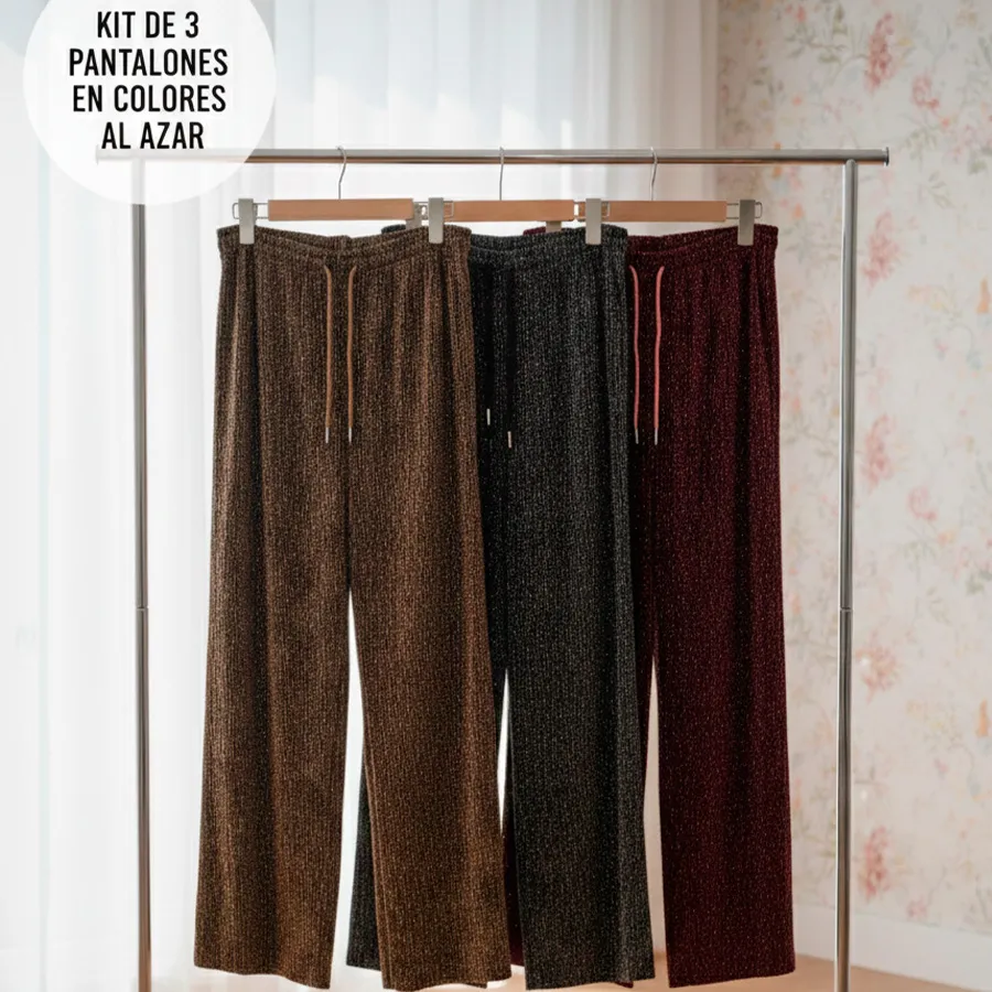 3361 KIT DE 3 PANTALONES 8544